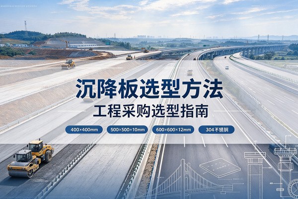 盐城沉降板选择方法
