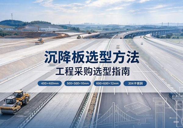 盐城沉降板选择方法