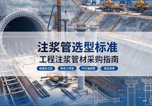 盐城注浆管选型标准